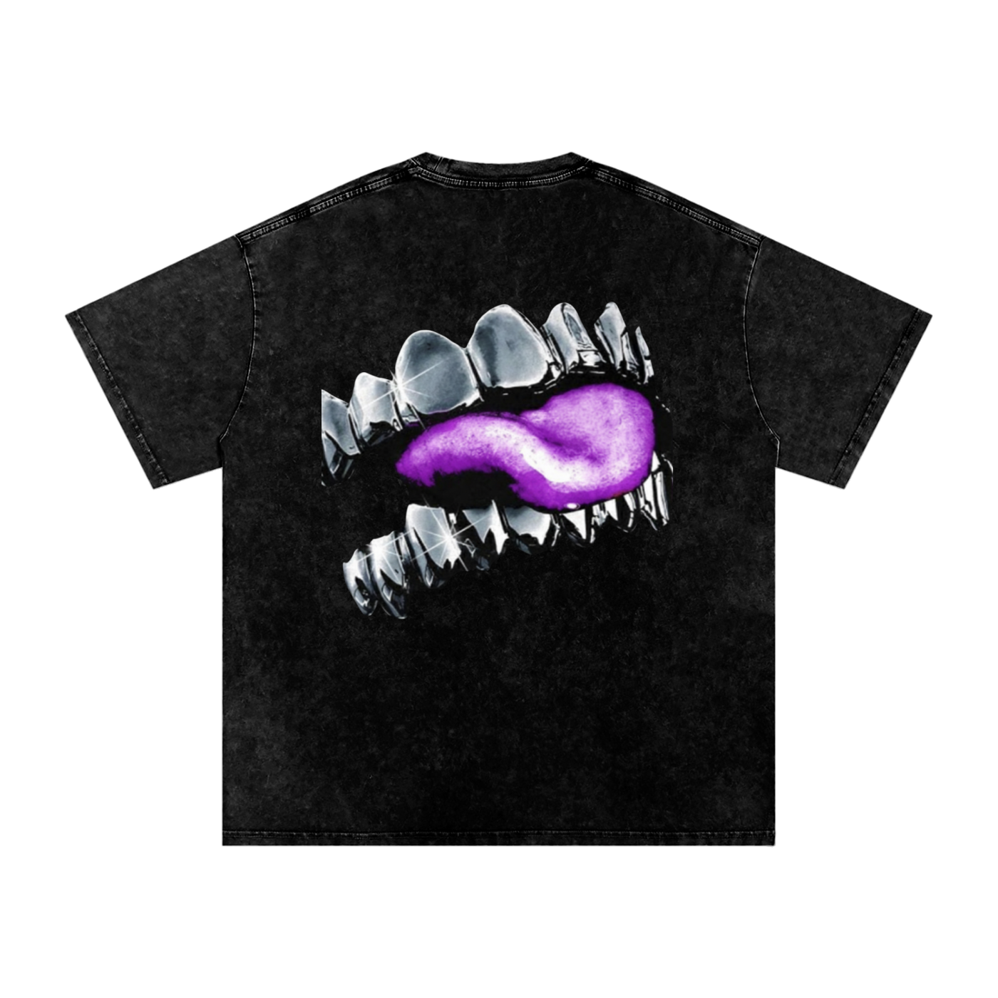 Purple Tongue - Black